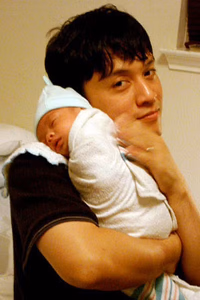 Bé Tiêu Kiến Văn và "gia tài chung" của nam ca sĩ và vợ cũ Ngô Ý An sau 7 năm chung sống. Hai cha con có khá ít thời gian bên nhau do Lam Trường hoạt động ở Việt Nam còn vợ và con sống tại Mỹ.