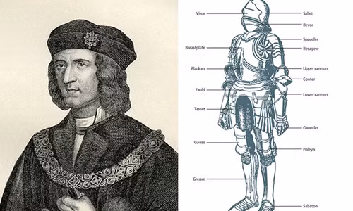 Vua Richard III đã mặc bộ giáp như trong ảnh khi ra chiến trường hồi thế kỷ 15.
