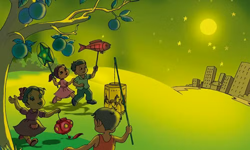 Cả Việt Nam và Trung Quốc đều có phong tục rước đèn lồng vào dịp Tết Trung thu. Tuy nhiên, hoạt động này ở mỗi nước lại có ý nghĩa riêng. 