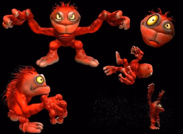 Đặc điểm nổi bật khác của quái vật ma cà rồng này là các ngón chân và ngón tay của nó giống như vòi bạch tuộc.