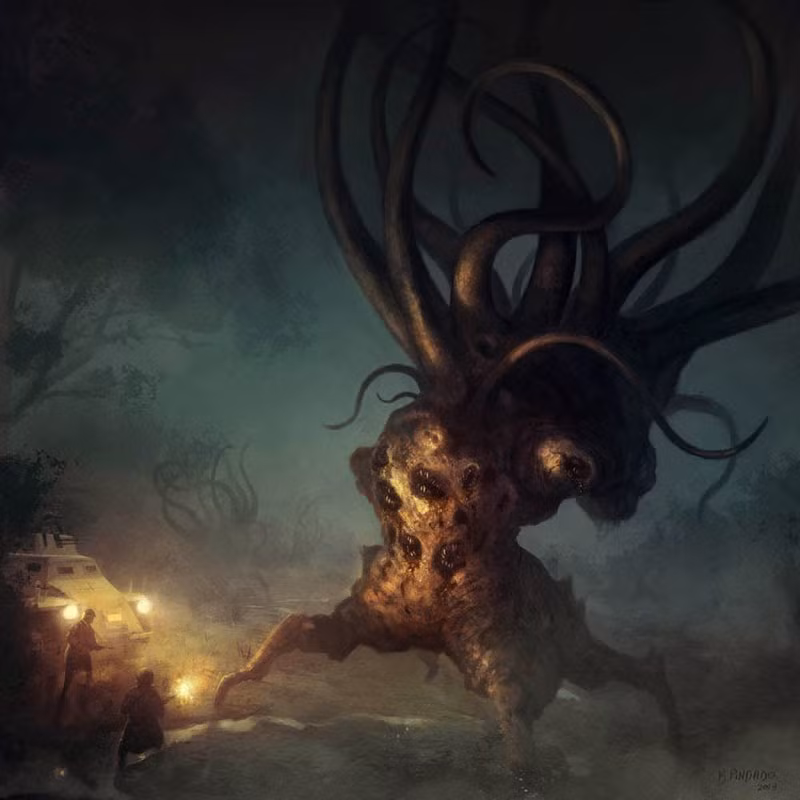 Sau một vài ngày đem hiến tế thiếu nữ cho loài cây đáng sợ Ya-te-veo, người dân bộ tộc Mkodo phát hiện chỉ còn lại xương của nạn nhân.