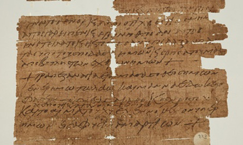 Mảnh giấy cói 1.500 năm tuổi là một trong những bùa hộ mạng cổ nhất của đạo Thiên chúa.