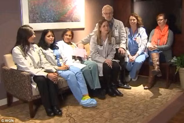 Các bác sĩ tại bệnh viện Advocate Good Samaritan gọi trường hợp của Meghan là "phép lạ".