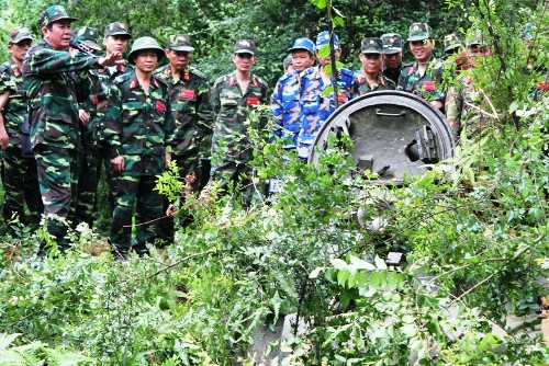 Tham quan ngụy trang cho xe tăng trong chiến đấu.