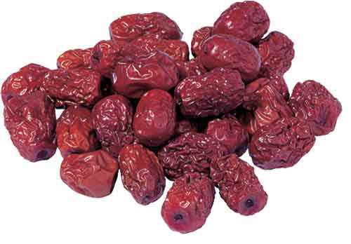 Cháo hồng táo. Hồng táo 5 quả, củ mài 25g, gạo tẻ 50g, đường phèn 15g. Hồng táo bỏ hạt, giã nhỏ cho vào nồi thêm nước đun sôi. Củ mài, gạo tẻ xay nhỏ, cho nước táo vào quấy đều, đun nhỏ lửa, khi cháo chín cho đường phèn vào, quấy cho tan đường, cháo sôi lại là được. Ăn ngày 1 lần lúc đói, trong 4 - 5 ngày.