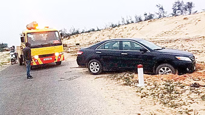 Tấm ảnh Ngô Đình Sơn dùng để dựng ra câu chuyện tài xế xe Camry bắn chết hai người trên xe tải,