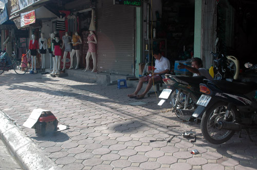 Máy phát điện cỡ nhỏ.