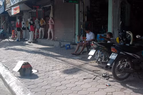 Máy phát điện cỡ nhỏ.