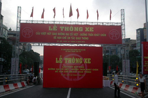 Tiến độ thông xe nhanh hơn so với quy định là 45 ngày.