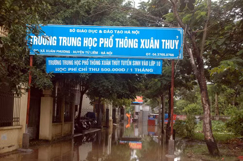 ...do ảnh hưởng vỡ đê sông Cầu Ngà.