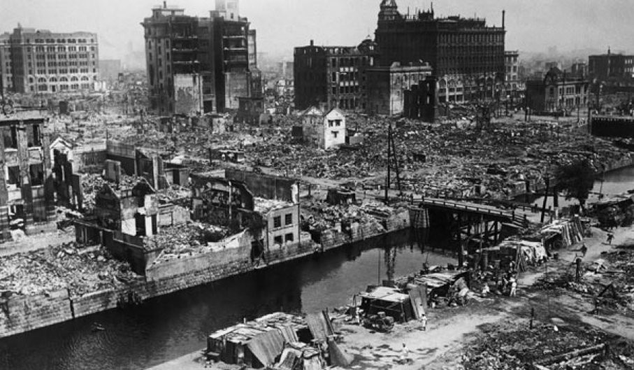 Ngày 1/9, ngày xảy ra đại thảm họa động đất Kanto sau này đã trở thành ngày Phòng chống Thảm họa của Nhật Bản. Ảnh: ThoughtCo.