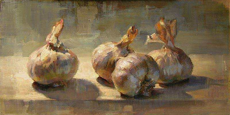 Việc dùng tỏi để trừ tà chỉ nên được coi là một quan niệm dân gian có tác dụng trấn an tinh thần của những người đang sống. Ảnh: The Art Spirit Gallery.