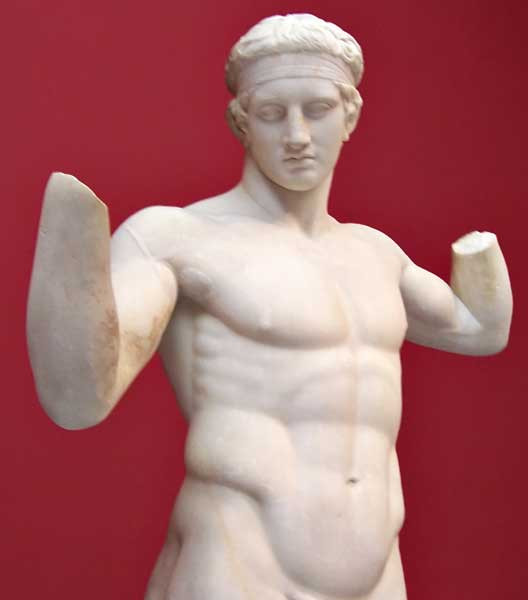 Tác phẩm này được cho là tác phẩm của nhà điêu khắc nổi tiếng Hy Lạp Polycitus. Ngày nay tượng được đặt ở viện Bảo tàng Mỹ thuật Quốc gia tại Athens. Ảnh: Hellenica World.