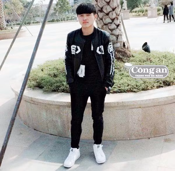 Hồ Đình Công trước khi bị bắt giữ.