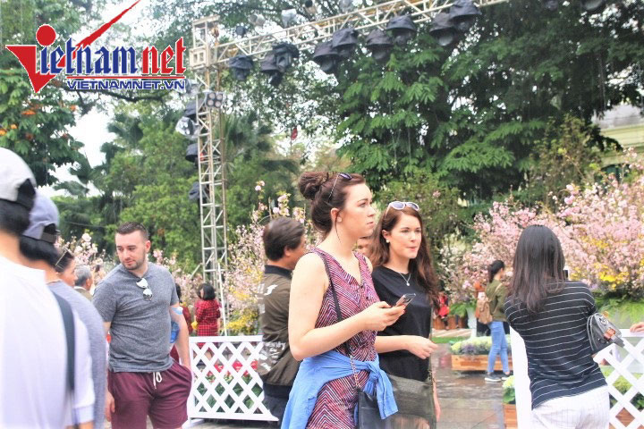 Sự kiện cũng thu hút nhiều du khách nước ngoài