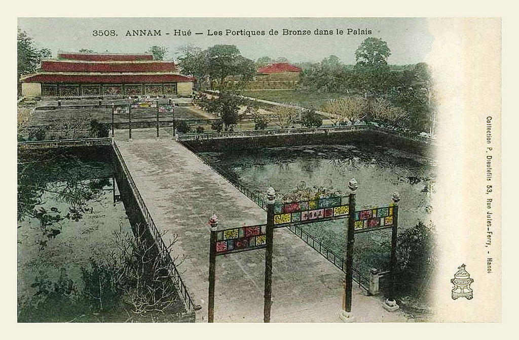 Cầu Trung Đạo và điện Thái Hòa nhìn từ Ngọ Môn. Ảnh tư liệu.