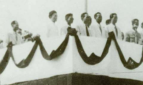 Bác Hồ đã chọn Quảng trường Ba Đình để tổ chức Lễ Tuyên bố độc lập vào ngày 2/9/1945 lịch sử. Ảnh: Giáo dục Việt Nam.