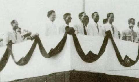 Bác Hồ đã chọn Quảng trường Ba Đình để tổ chức Lễ Tuyên bố độc lập vào ngày 2/9/1945 lịch sử. Ảnh: Giáo dục Việt Nam.