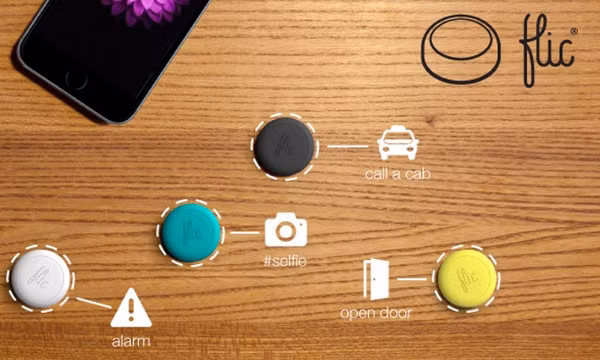 Bấm Flic là bạn tắt báo thứ, chụp hình tự sướng, gọi được taxi, mở cửa và nhiều hơn thế.