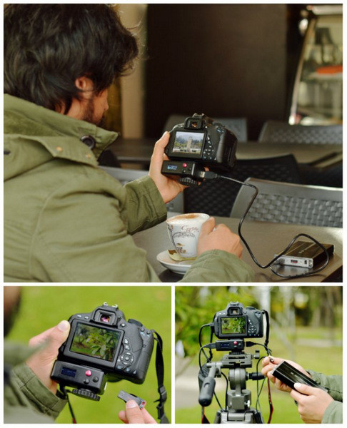 Lumera tích hợp cổng USB thứ hai để lưu hình chụp và video trực tiếp vào ổ cứng Lumera tích hợp cổng USB thứ hai để lưu hình chụp và video trực tiếp vào ổ cứng