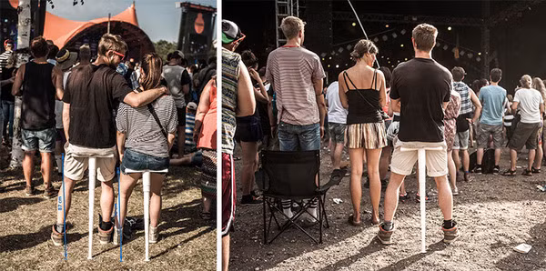 Ngồi thưởng thức hòa nhạc ngoài trời với Sitpack.