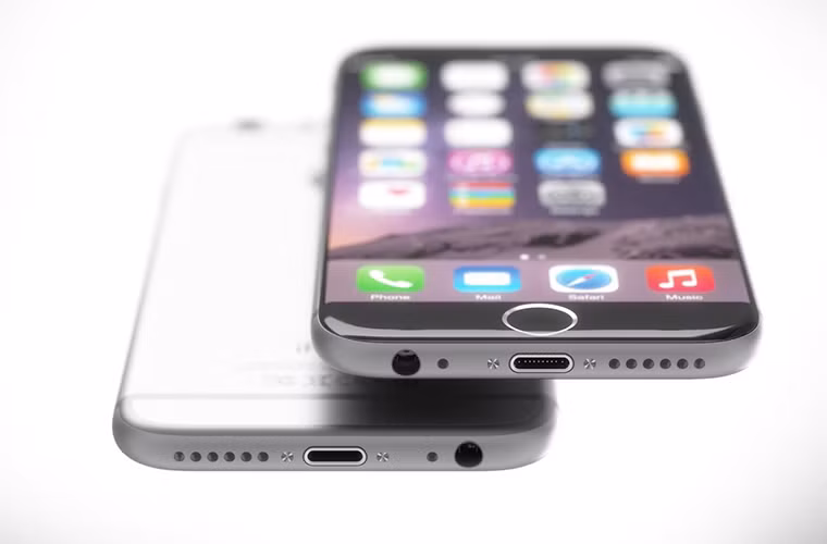 Mép vát dưới có thể sẽ nhỏ cỡ này trừ phi Apple thay đổi kích thước của nút Home.