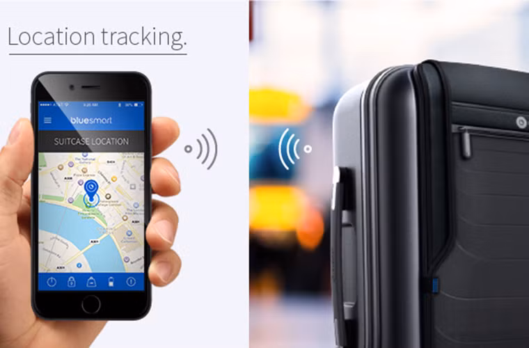 Ngoài ra Bluesmart còn tích hợp các bộ cảm biến tiệm cận và định vị, nhờ đó dù bạn có thất lạc hay ở cách xa chiếc vali đến thế nào, bạn vẫn có cơ hội tìm lại được nó.
