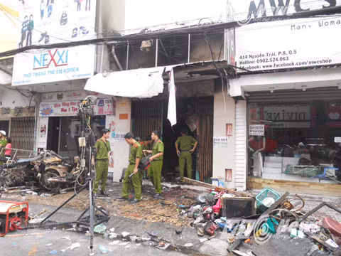 Vụ cháy có đến 7 người chết trong 1 căn nhà.