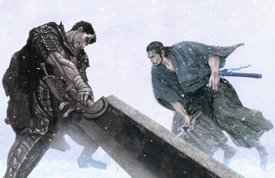 Sau đó, Musashi đã thực hiện một cuộc "hành hương chiến sĩ" từ năm 1605 đến 1612, thách thức các kiếm giả từ các trường khác nhau.