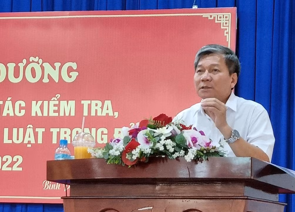 Đồng chí Nguyễn Văn Hội, Ủy viên Ủy ban Kiểm tra Trung ương khóa XIII.