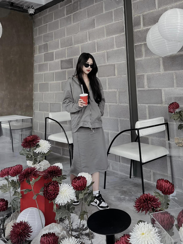 Nhờ tích cực trong quá trình vận động và giảm lượng chất nạp vào nên Khánh Vy đã giảm cân hiệu quả.