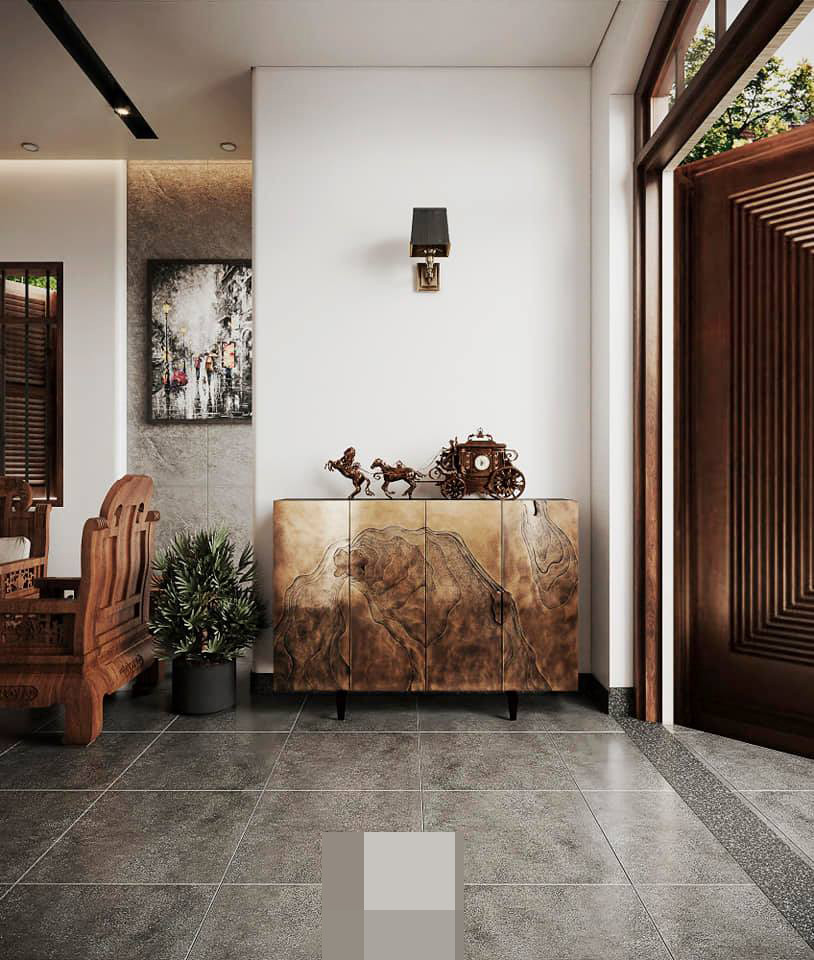 Nhà vườn cấp 4 ở Vĩnh Long đẹp mỹ mãn, không một góc chết ảnh 7