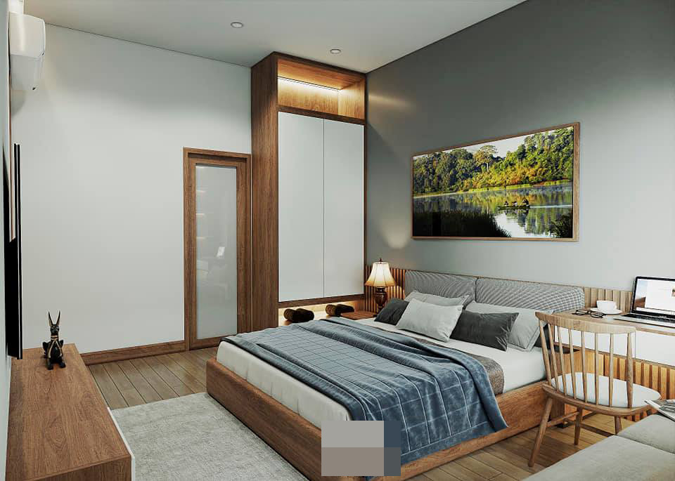 Nhà vườn cấp 4 ở Vĩnh Long đẹp mỹ mãn, không một góc chết ảnh 17