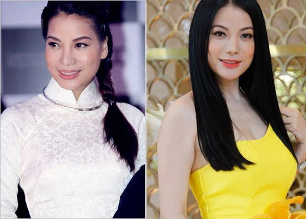 Trương Ngọc Ánh vướng nghi vấn cậy phẫu thuật thẩm mỹ để chỉnh sửa nhan sắc. Chiếc mũi của cô ngày càng nhỏ gọn hơn theo năm tháng đồng thời khuôn cằm cũng hình như có vẻ nhọn hơn