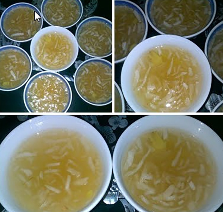 Rau đá biển có thể để nguyên nấu chè, nấu canh, làm gỏi, còn dùng hầm chung với thịt lợn, nấu canh với thịt, cá.