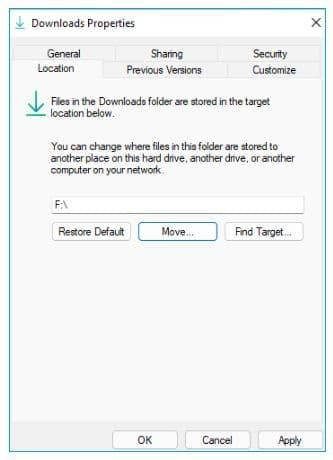 Cach thay doi vi tri cac tep tai xuong trong may tinh-Hinh-4