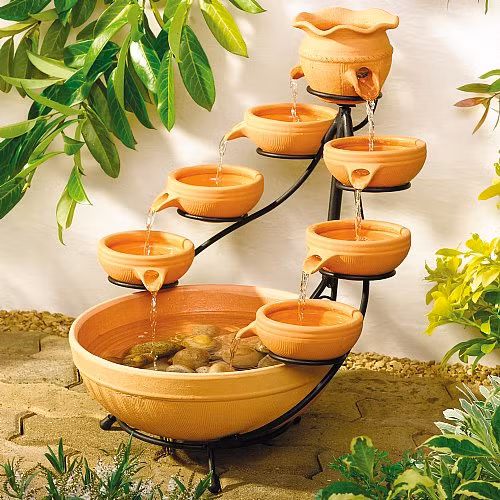 Về phần nước, nếu nước chuyển động (tiểu cảnh) sẽ gây ra sự thất thoát tiền bạc, các vấn đề về hô hấp, bệnh xoang, sự trầm cảm hoặc trạng trái tinh thần mê man cho người ở trong căn phòng đó.