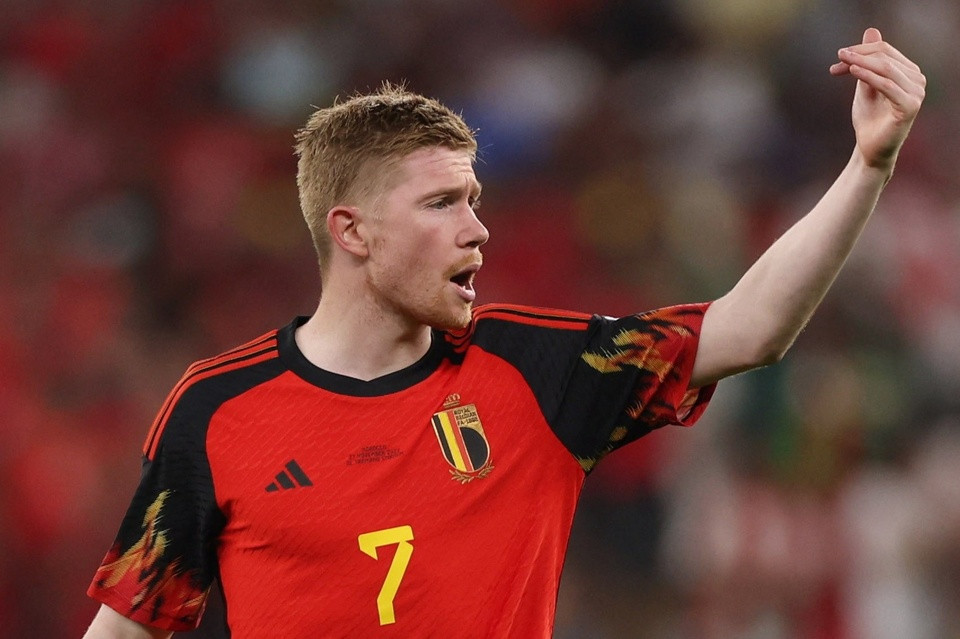 De Bruyne va dong doi au da trong phong thay do vi thua Morocco