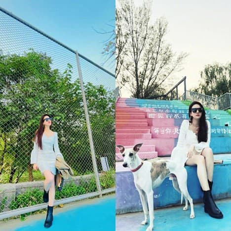 Luu Diec Phi khoe anh di choi cung hoi ban gai