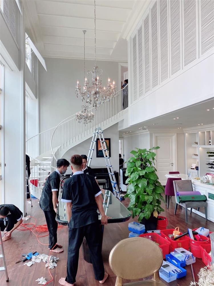 Trương Ngọc Ánh từng tiết lộ không gian phòng ngủ của con gái Bảo Tiên trong giai đoạn hoàn thiện căn nhà.