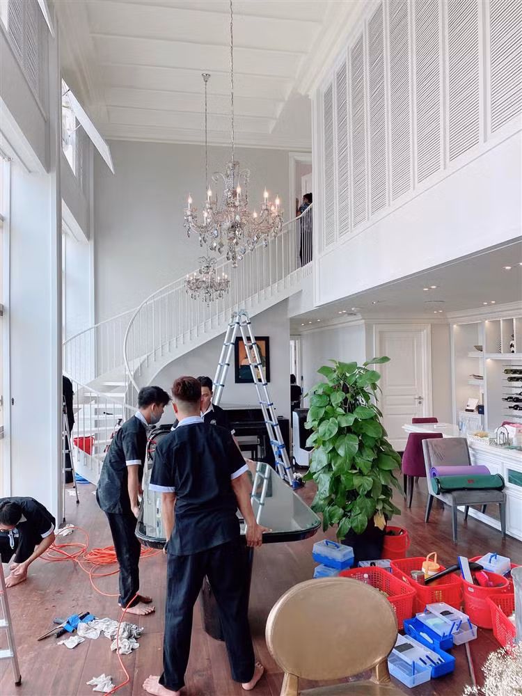 Trương Ngọc Ánh từng tiết lộ không gian phòng ngủ của con gái Bảo Tiên trong giai đoạn hoàn thiện căn nhà.