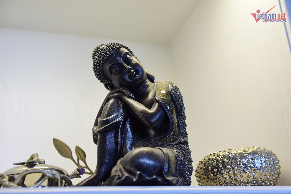 Tượng Phật giúp không gian trở nên sâu lắng hơn