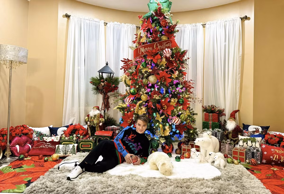  Mới đây, ca sĩ Đàm Vĩnh Hưng chia sẻ những hình ảnh trong căn biệt thự tại Mỹ trong dịp Giáng sinh 2024. Anh cho biết mình thích nhất dịp Noel và Tết nên luôn dành thời gian trang hoàng cho không gian sống tại Việt Nam và Mỹ.