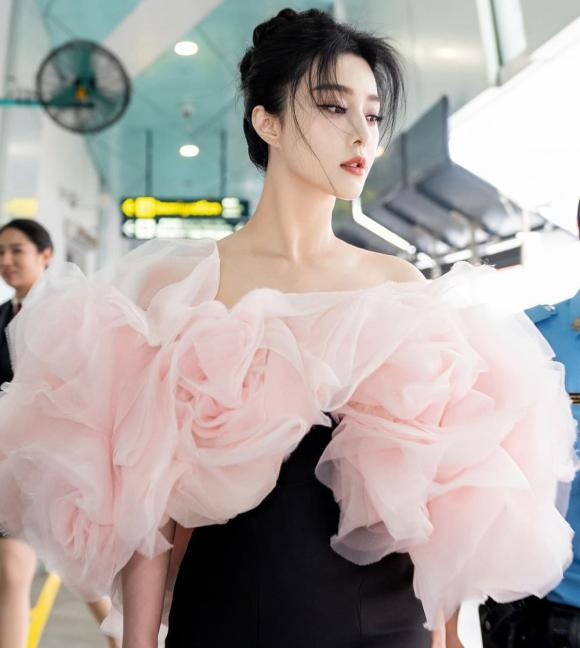  Phạm Băng Băng từng là ngôi sao hàng đầu của làng giải trí Trung Quốc, là nhan sắc hiếm có của châu Á nổi danh trên thế giới. Cô được gọi là "nữ hoàng thảm đỏ" vì mỗi lần xuất hiện ở các sự kiện cô đều nổi bật với vẻ ngoài tuyệt sắc cùng thần thái sang trọng, trang phục được đầu tư chỉn chu, lộng lẫy.