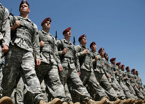 Năm 2015, 70.000 lính Mỹ sẽ được về nhà.