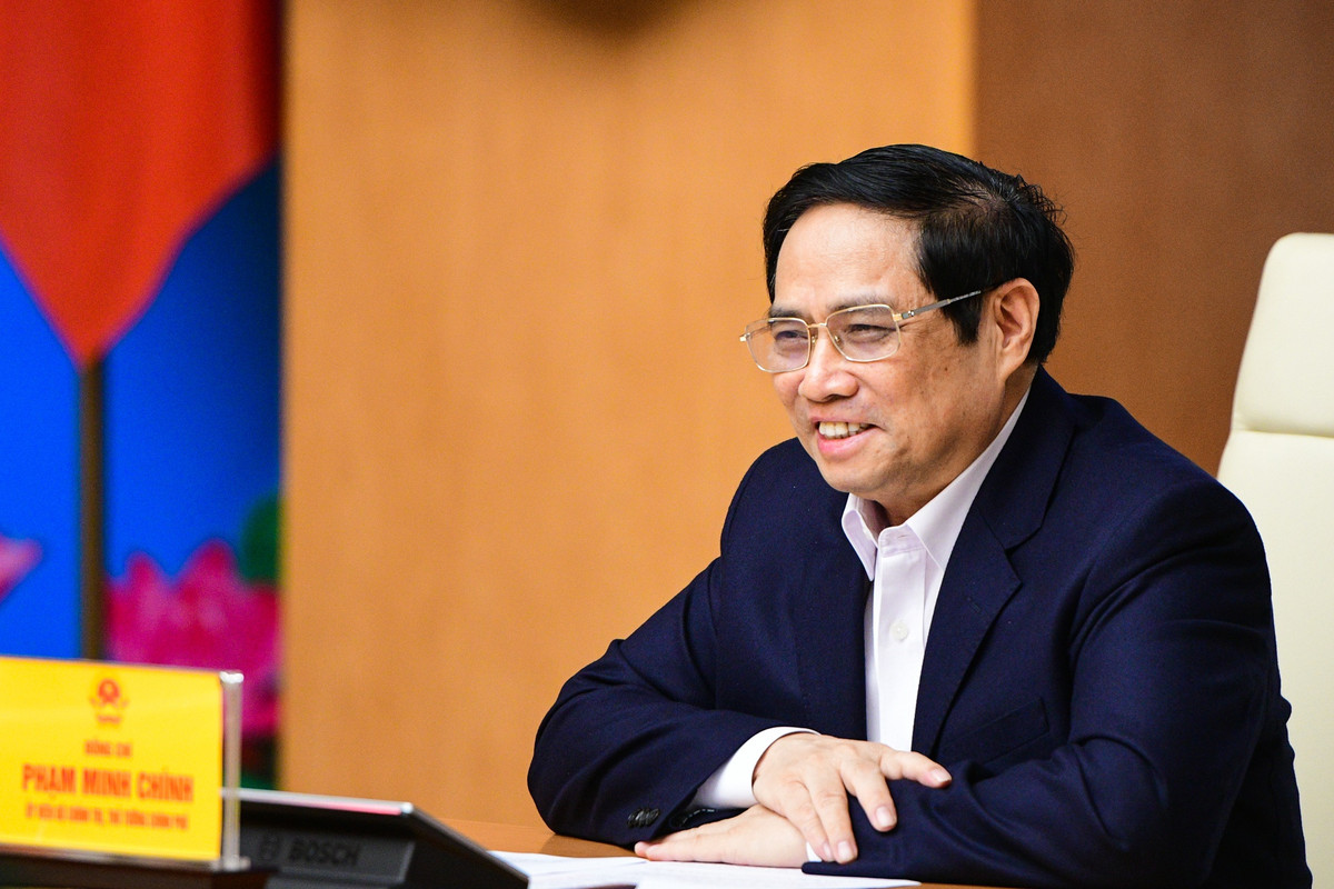 Kết thúc buổi gặp mặt, Thủ tướng Chính Phủ Phạm Minh Chính cho biết hiện nay Việt Nam đã cơ bản kiểm soát được dịch bệnh. Một trong những nhiệm vụ trọng tâm của Chính phủ hiện tại là sớm đưa cuộc sống trở lại bình thường theo phương án thích ứng an toàn với dịch bệnh.