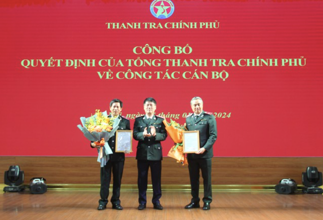 Bo nhiem Cuc truong, Chanh Van phong Thanh tra Chinh phu