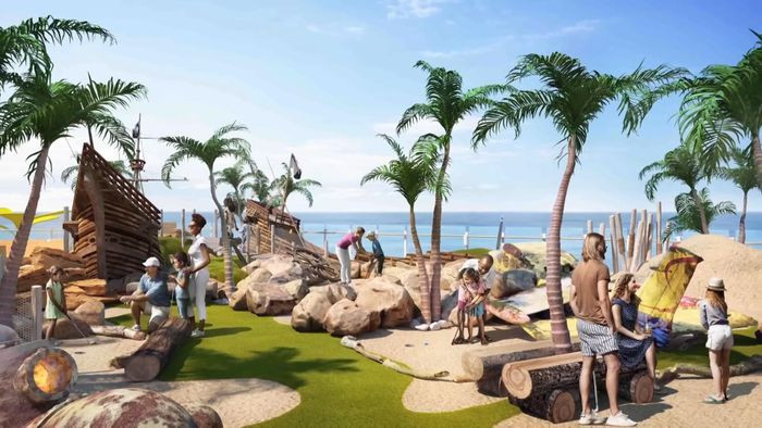 Icon of the Seas sở hữu kỷ lục thế giới: Công viên nước lớn nhất trên du thuyền và cầu trượt rơi tự do ngoài trời đầu tiên trên biển