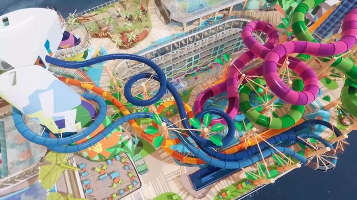 Icon of the Seas là du thuyền đầu tiên có thể chạy bằng khí tự nhiên hóa lỏng, bình chứa nhiên liệu LNG của tàu nặng 307 tấn và dài 2 7,4m. Các tàu du lịch truyền thống thường chạy bằng Diesel