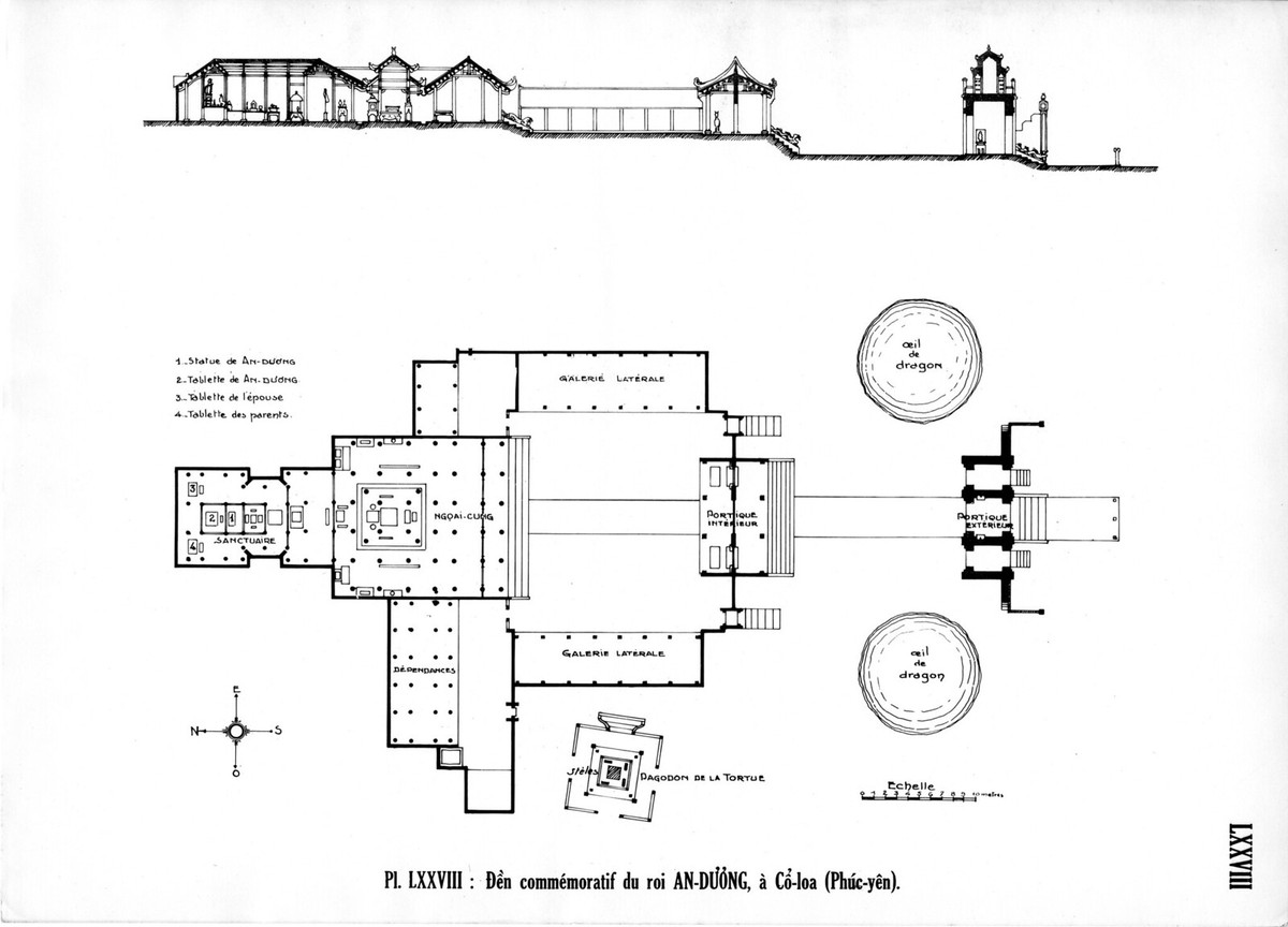 Đền An Dương Vương ở Cổ Loa.